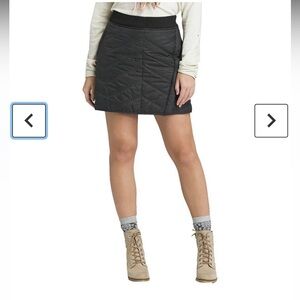 PRANA Diva Insulated Wrap skirt; size L